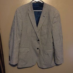 Men’s Tommy Hilfiger Navy Blue Checker Plaid Sport